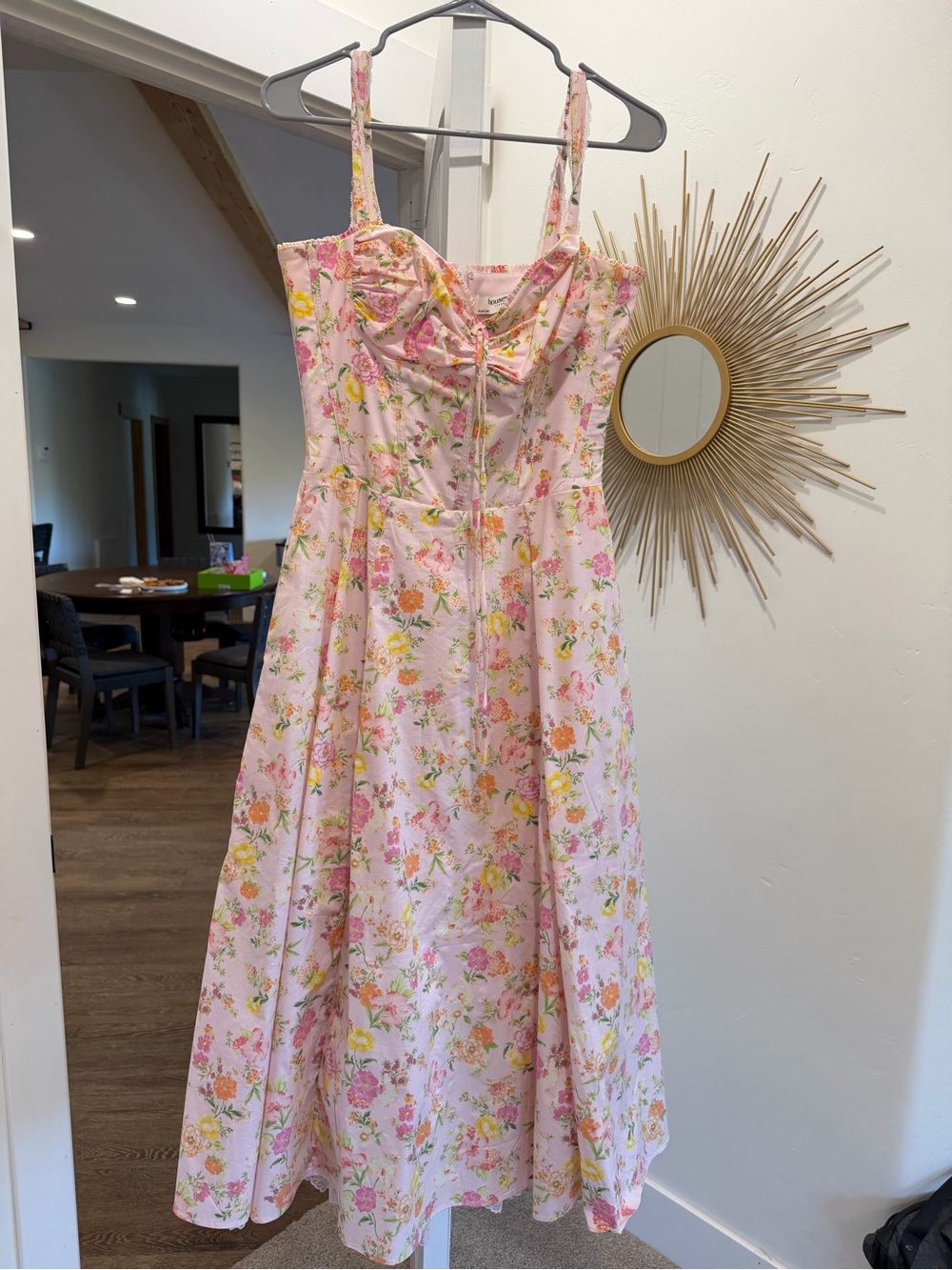 House of CB Pink Floral Maxi Dress - Picture 2 of 4